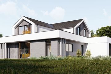  Projekt domu uA271 (WCB1494) - projekt domu parterowego z poddaszem - Zdjęcie 2