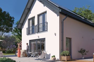  Projekt domu Trakt (BSA2363) - projekt domu parterowego z poddaszem - Zdjęcie 3