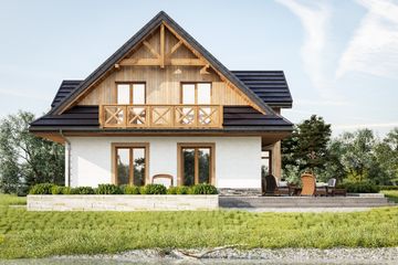  Projekt domu Jadzia Atu (1875) (KRD3021) - projekt domu parterowego z poddaszem - Zdjęcie 4