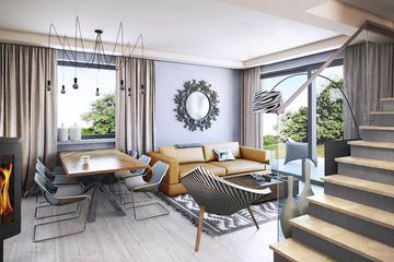  Projekt domu Rumianek (WRN1566) - projekt domu parterowego z poddaszem - Zdjęcie 3