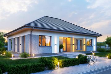  Projekt domu Domena 149 C (WRW1387) - projekt domu parterowego - Zdjęcie 3