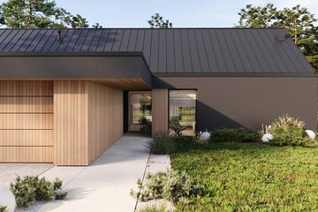  Projekt domu HomeKoncept 118 G2 (KRX1238) - projekt domu parterowego - Zdjęcie 2