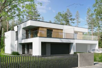  Projekt domu BK-14 segment (WWC1020) - projekt domu z pełnym piętrem - Zdjęcie 1