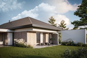  Projekt domu HomeKoncept 108 (KRX1239) - projekt domu parterowego - Zdjęcie 3