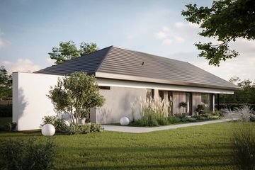  Projekt domu HomeKoncept 108 (KRX1239) - projekt domu parterowego - Zdjęcie 6