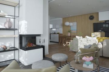  Projekt domu Gładyszowo 70 e (KRP2749) - projekt domu parterowego z poddaszem - Zdjęcie 3