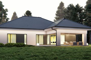  Projekt domu uA311 (WCB1496) - projekt domu parterowego - Zdjęcie 4