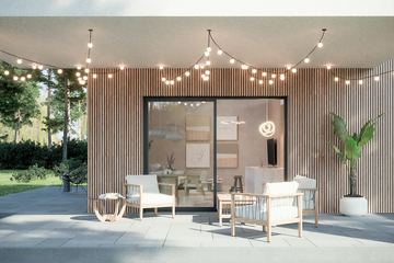  Projekt domu Nasza Stodoła Parterowa z garażem wersja szkieletowa (KRY1008) - projekt domu parterowego - Zdjęcie 3