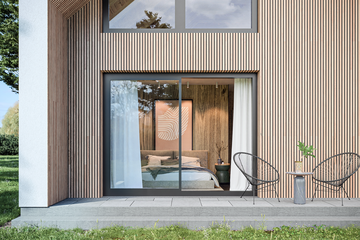  Projekt domu Nasza Stodoła Parterowa z garażem wersja szkieletowa (KRY1008) - projekt domu parterowego - Zdjęcie 5