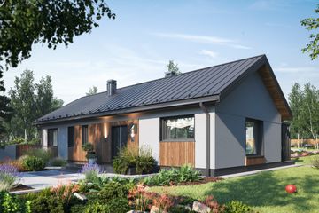  Projekt domu Aris Beta Bobo (1877) (KRD3023) - projekt domu parterowego - Zdjęcie 3