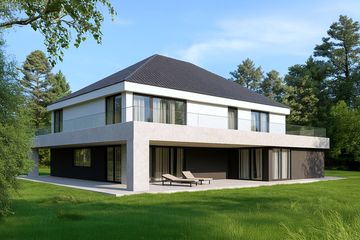  Projekt domu A-104 (PZB1087) - projekt domu z pełnym piętrem - Zdjęcie 2