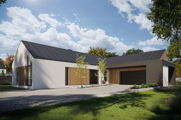  Projekt domu NewHouse 720 w1 G2 (KRZ1075) - projekt domu parterowego - Zdjęcie 1