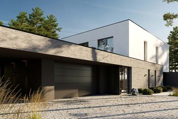  Projekt domu HomeKoncept 113 wariant 02 (KRX1240) - projekt domu z pełnym piętrem - Zdjęcie 3