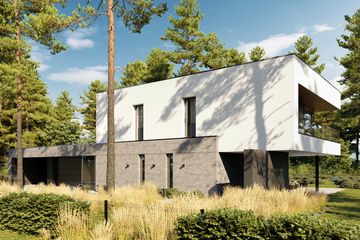  Projekt domu HomeKoncept 113 wariant 02 (KRX1240) - projekt domu z pełnym piętrem - Zdjęcie 4