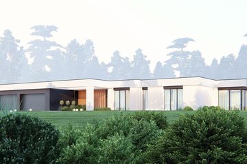  Projekt domu uA320 (WCB1497) - projekt domu parterowego - Zdjęcie 2
