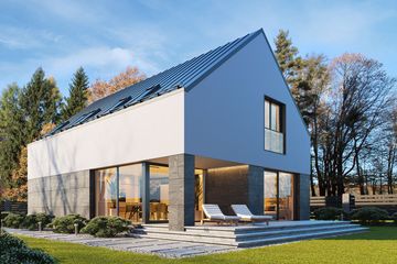  Projekt domu Luka (BSE1242) - projekt domu parterowego z poddaszem - Zdjęcie 4