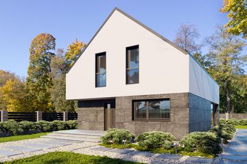  Projekt domu Luka (BSE1242) - projekt domu parterowego z poddaszem - Zdjęcie 3