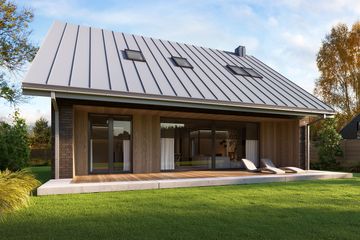  Projekt domu Muna (BSE1243) - projekt domu parterowego z poddaszem - Zdjęcie 2