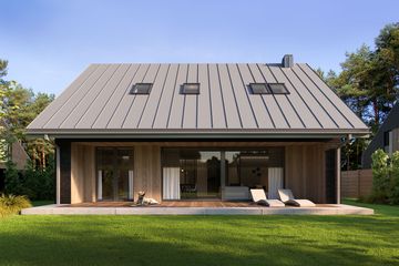  Projekt domu Muna (BSE1243) - projekt domu parterowego z poddaszem - Zdjęcie 3