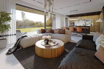  Projekt domu Muna (BSE1243) - projekt domu parterowego z poddaszem - Zdjęcie 4