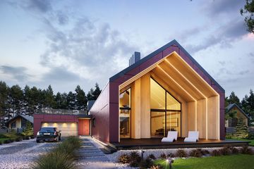  Projekt domu Hana 7 (BSE1248) - projekt domu parterowego - Zdjęcie 1