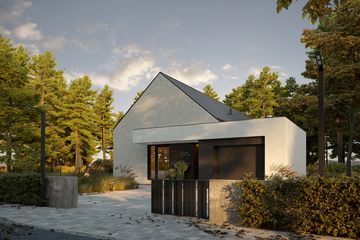  Projekt domu HomeKoncept 117 G1 (KRX1241) - projekt domu parterowego - Zdjęcie 2