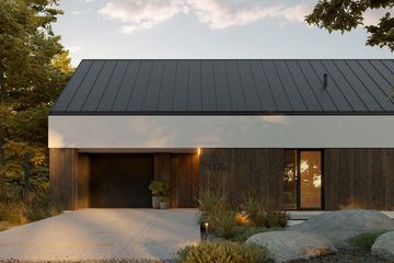  Projekt domu HomeKoncept 117 G1 wariant 01 (KRX1242) - projekt domu parterowego - Zdjęcie 2