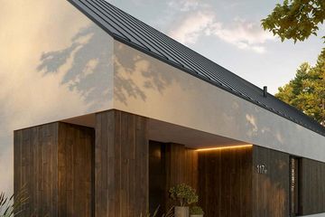  Projekt domu HomeKoncept 117 G1 wariant 01 (KRX1242) - projekt domu parterowego - Zdjęcie 3