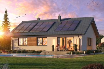  Projekt domu Tracja 10 (WOE1189) - projekt domu parterowego - Zdjęcie 3