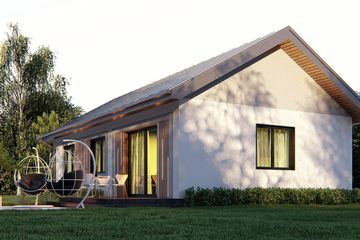  Projekt domu uA378 (WCB1500) - projekt domu parterowego - Zdjęcie 2