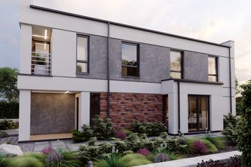  Projekt domu Ka270 S (PKT1297) - projekt domu z pełnym piętrem - Zdjęcie 2