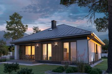  Projekt domu Olga (1879) (KRD3015) - projekt domu parterowego - Zdjęcie 4