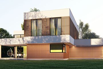  Projekt domu uA275 (WCB1504) - projekt domu z pełnym piętrem - Zdjęcie 3