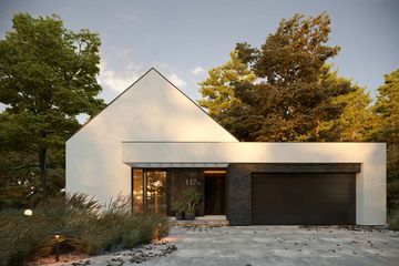  Projekt domu HomeKoncept 117 G2 (KRX1245) - projekt domu parterowego - Zdjęcie 2