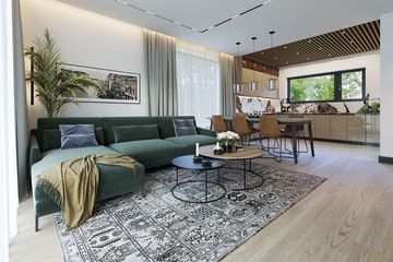  Projekt domu Pulio 2 (BSE1244) - projekt domu parterowego z poddaszem - Zdjęcie 3