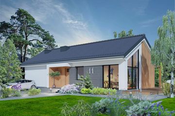  Projekt domu Domidea 12 w3 (WAC1122) - projekt domu parterowego - Zdjęcie 3