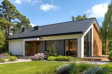  Projekt domu Domidea 12 w3 (WAC1122) - projekt domu parterowego - Zdjęcie 1