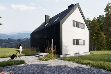  Projekt domu L-302X murowany (SLU1045) - projekt domu parterowego z poddaszem - Zdjęcie 7