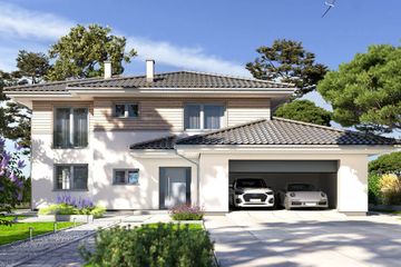  Projekt domu Boss Bravo (WRR1142) - projekt domu z pełnym piętrem - Zdjęcie 2