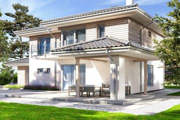  Projekt domu Boss Bravo (WRR1142) - projekt domu z pełnym piętrem - Zdjęcie 5