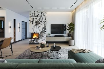  Projekt domu Pulio 3 (BSE1245) - projekt domu parterowego z poddaszem - Zdjęcie 4