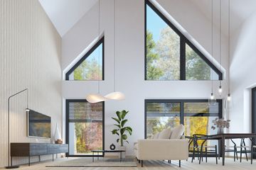  Projekt domu Wygodny z garażem 2-st. [A1] (WRF2415) - projekt domu parterowego z poddaszem - Zdjęcie 3