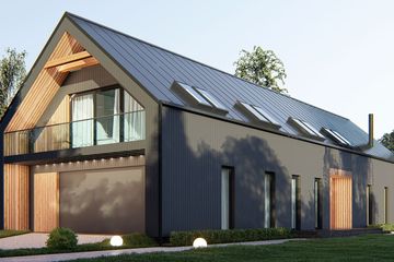  Projekt domu uA276 (WCB1542) - projekt domu parterowego z poddaszem - Zdjęcie 3