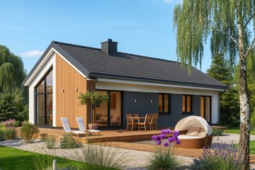  Projekt domu Domidea 12 w5 (WAC1124) - projekt domu parterowego - Zdjęcie 2