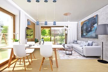  Projekt domu Paprotka z garażem 1-st. [A] (WRF2418) - projekt domu parterowego z poddaszem - Zdjęcie 9