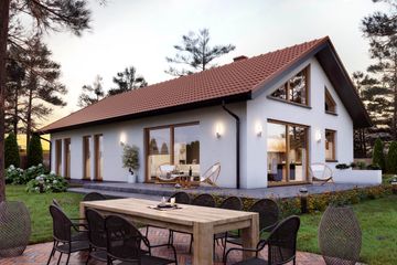  Projekt domu Ka238 SZ (PKT1298) - projekt domu parterowego - Zdjęcie 3