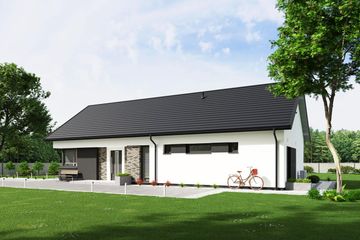  Projekt domu N37-BG (KKG1029) - projekt domu parterowego - Zdjęcie 3