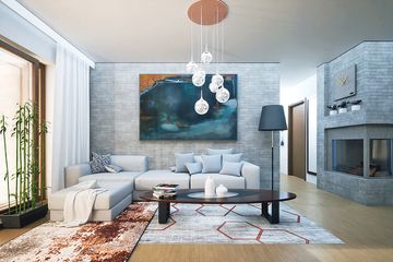  Projekt domu Paprotka z garażem 1-st. bliźniak [A-BL] (WRF2419) - projekt domu parterowego z poddaszem - Zdjęcie 3