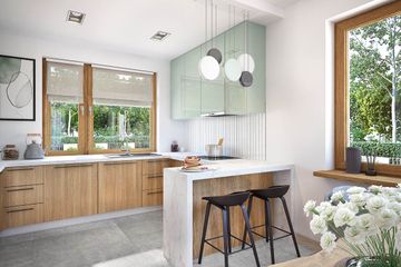  Projekt domu Rodzinek 4 (WOF1224) - projekt domu parterowego z poddaszem - Zdjęcie 5