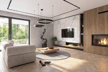  Projekt domu Bianco 3 modern (WOF1225) - projekt domu parterowego - Zdjęcie 7